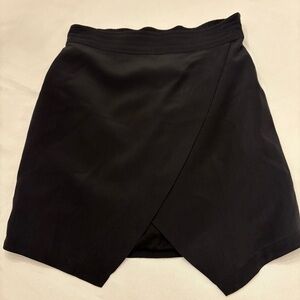 Madewell Silk Parkway Asymmetrical Mini